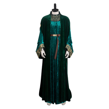 Película The Lord of the Rings: The Rings of Power Celebrimbor Cosplay Disfraz Túnica Traje Vestido Halloween Fiesta